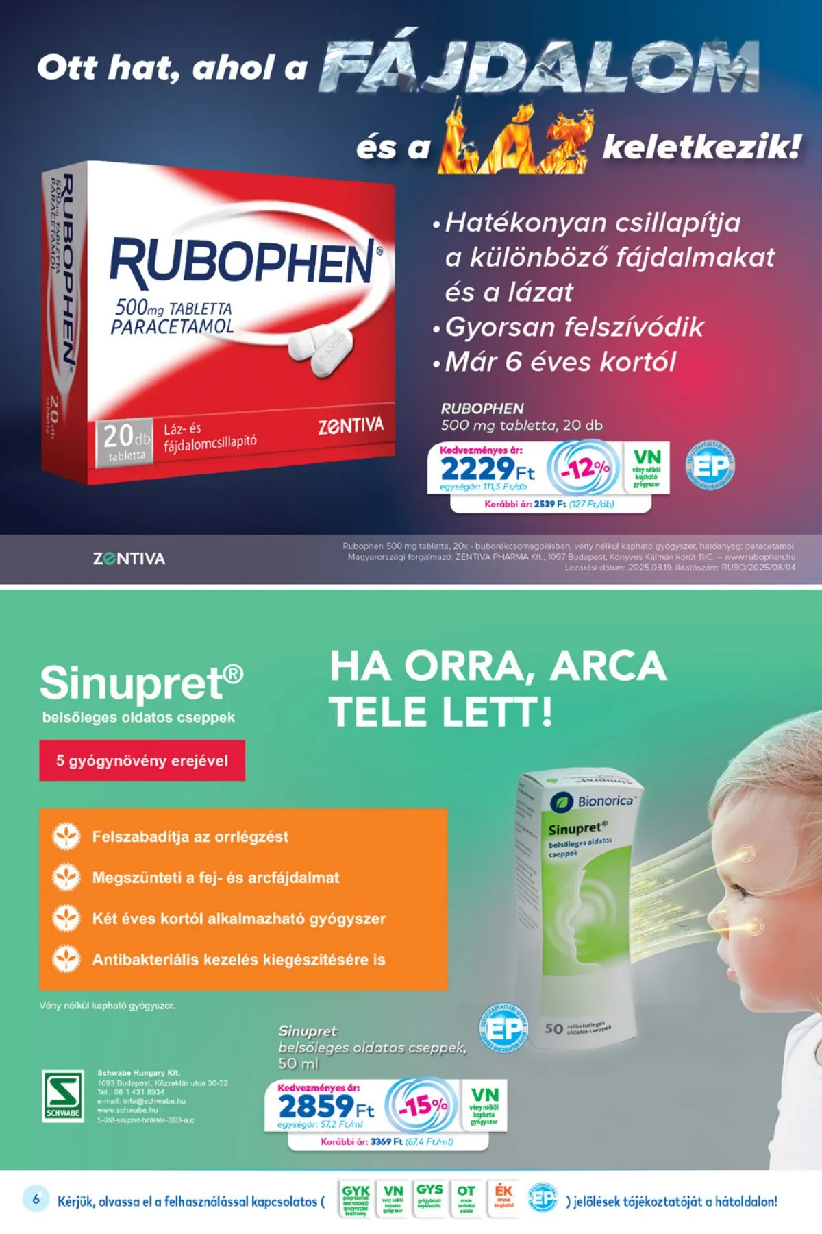 Gyongy akciós újság Patikak 10.01–10.31 – 6. oldal