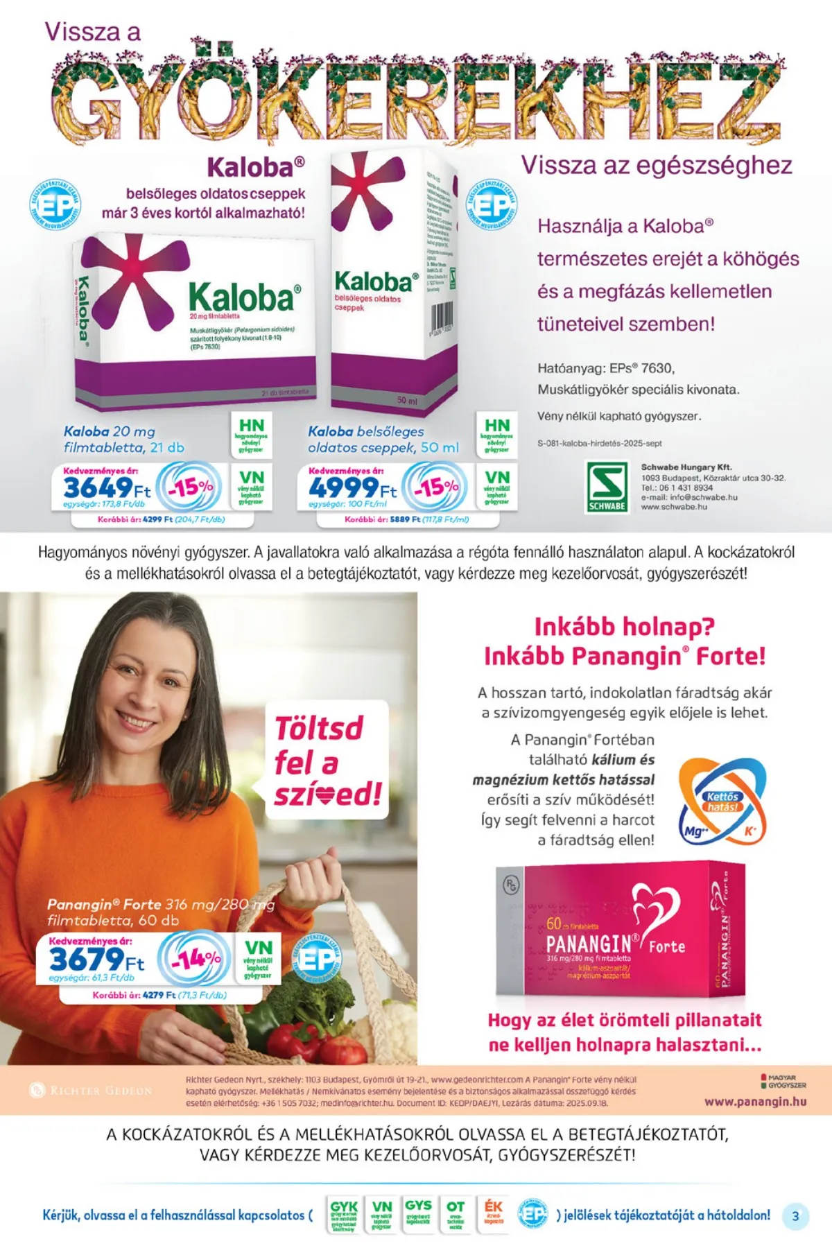 Gyongy akciós újság Patikak 11.01–11.30 – 3. oldal