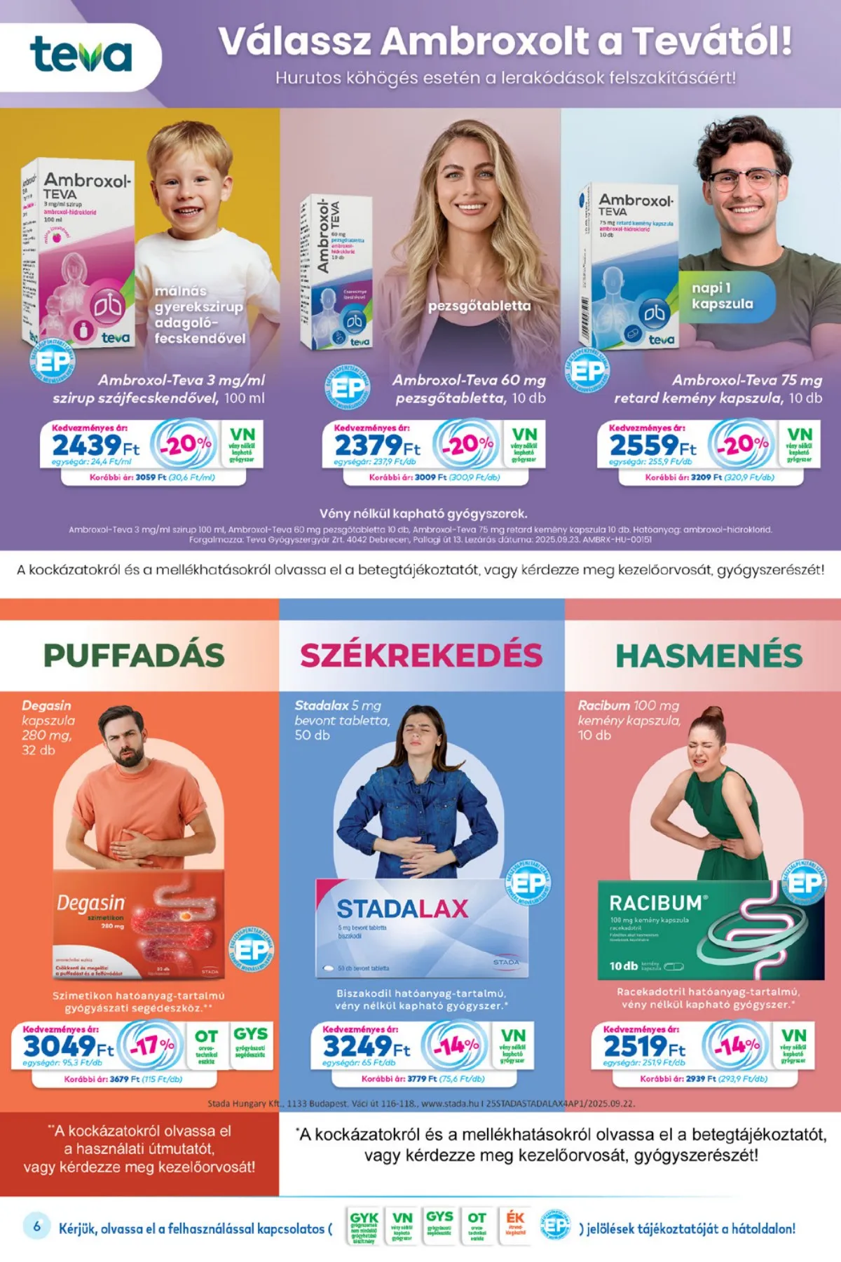 Gyongy akciós újság Patikak 11.01–11.30 – 6. oldal