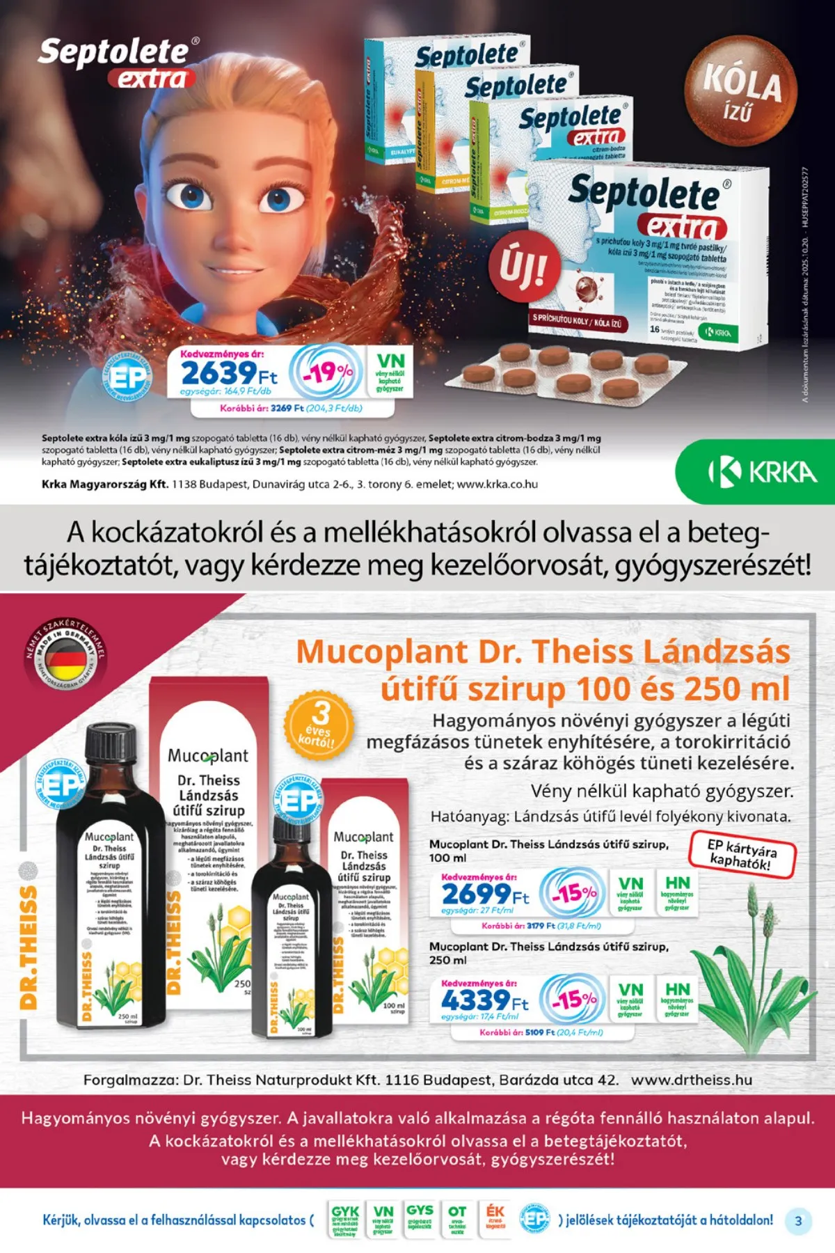 Gyongy akciós újság Patikak 12.01–12.31 – 3. oldal