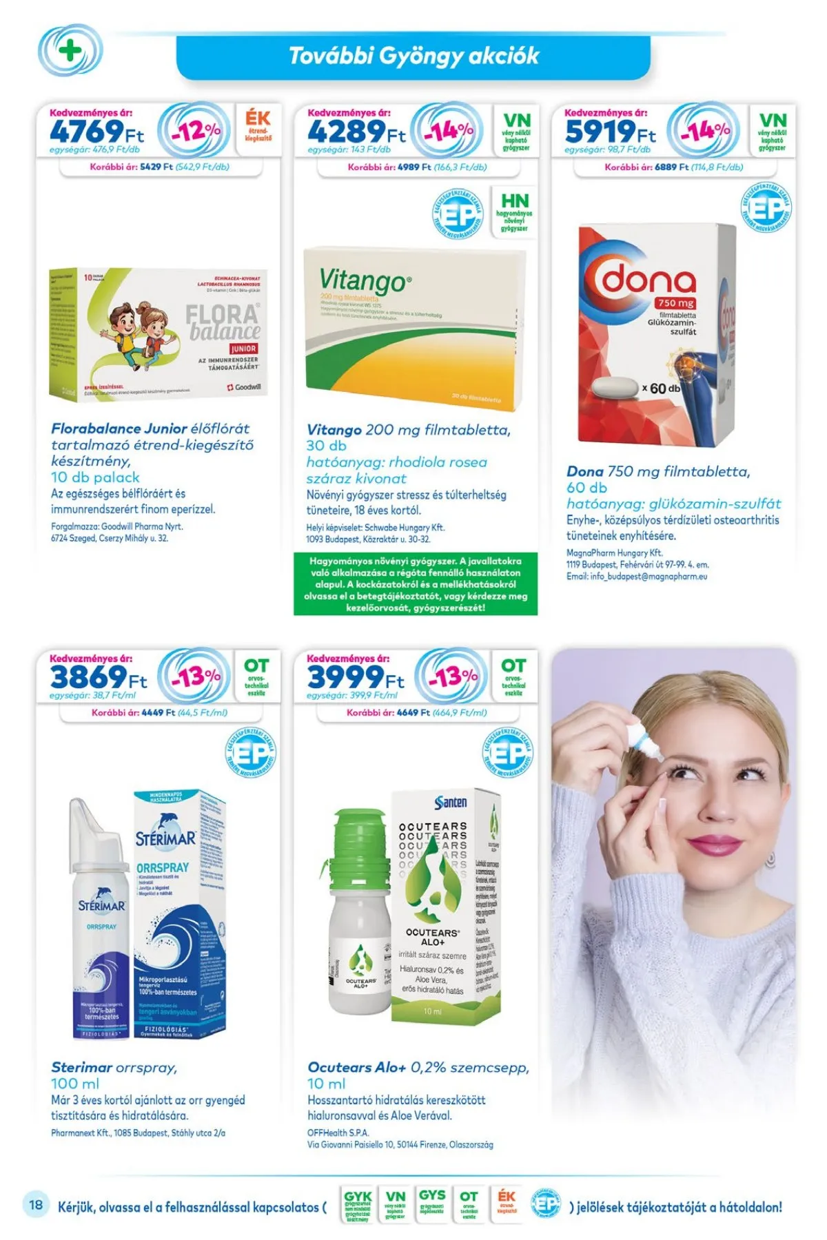 Gyongy akciós újság Patikak 02.01–02.28 – 18. oldal