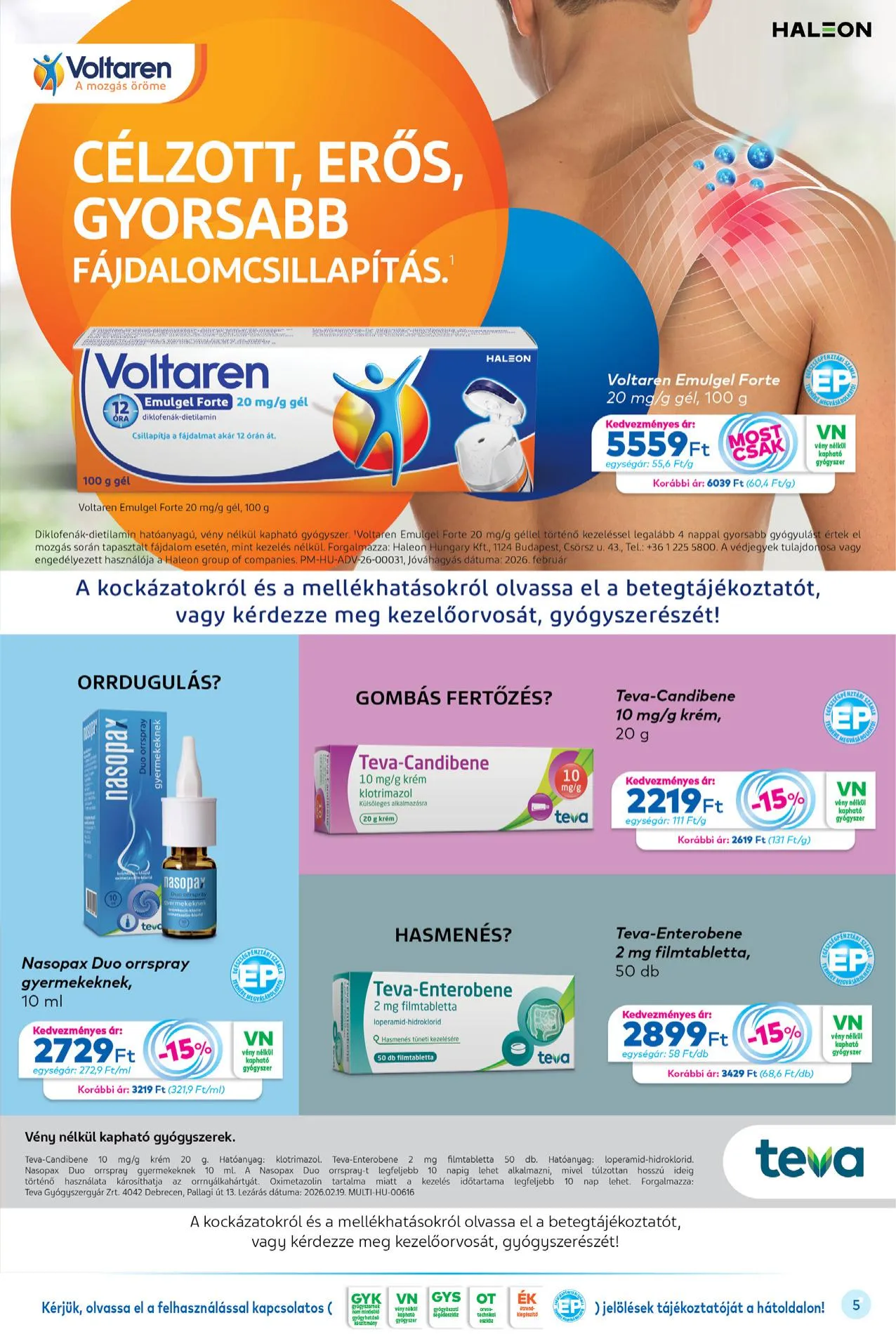Gyongy akciós újság Patikak 04.01–04.30 – 5. oldal