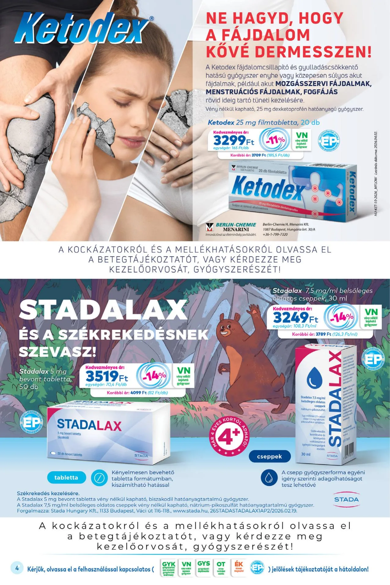 Gyongy akciós újság Patikak 06.01–06.30 – 4. oldal