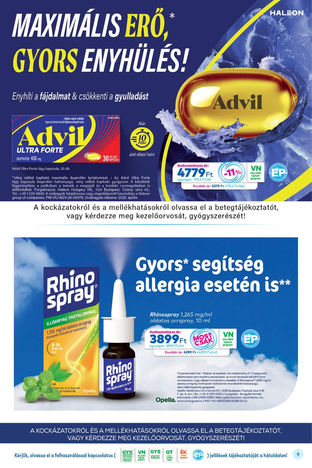 Gyongy akciós újság Patikak 06.01–06.30 – 9. oldal