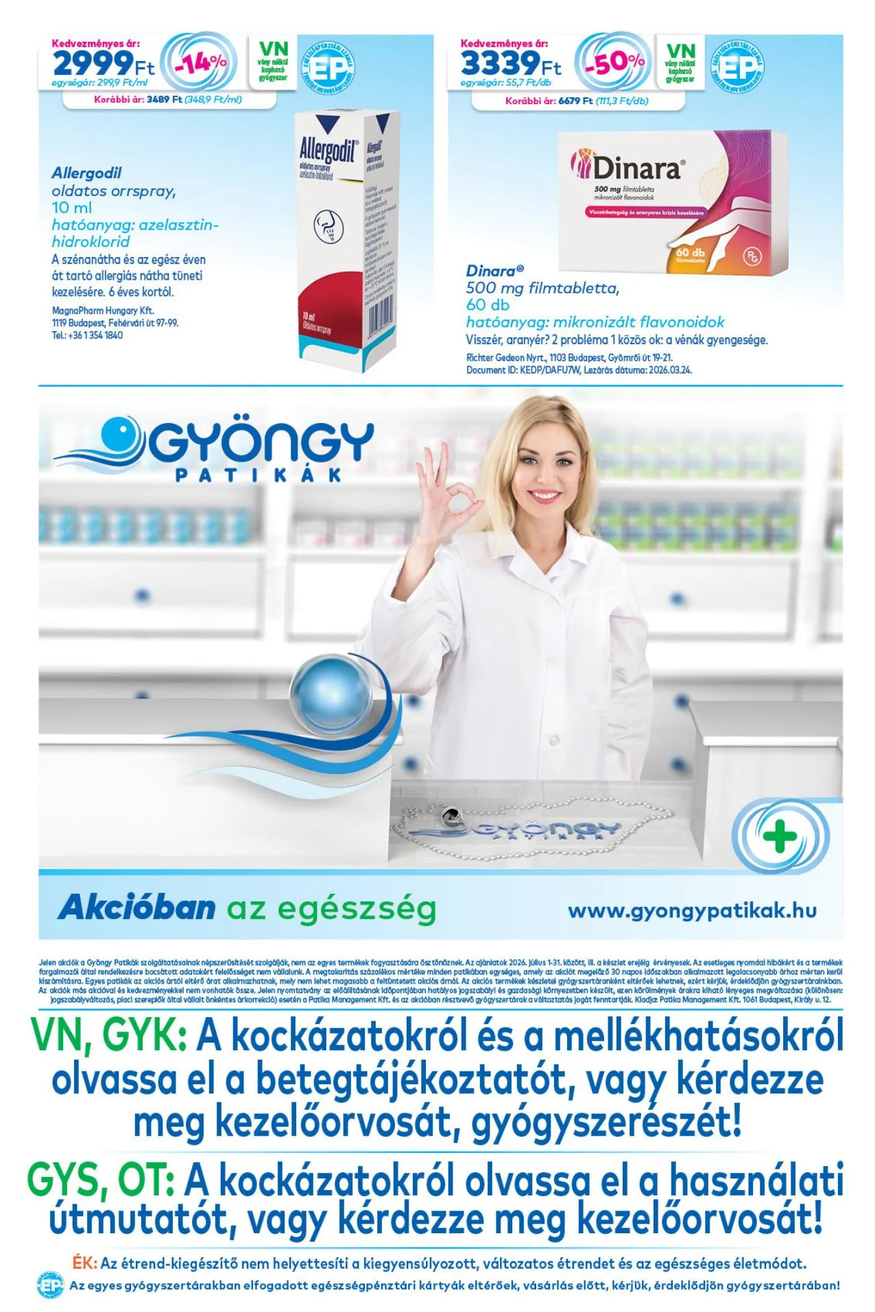 Gyongy akciós újság Patikak 07.01–07.31 – 20. oldal