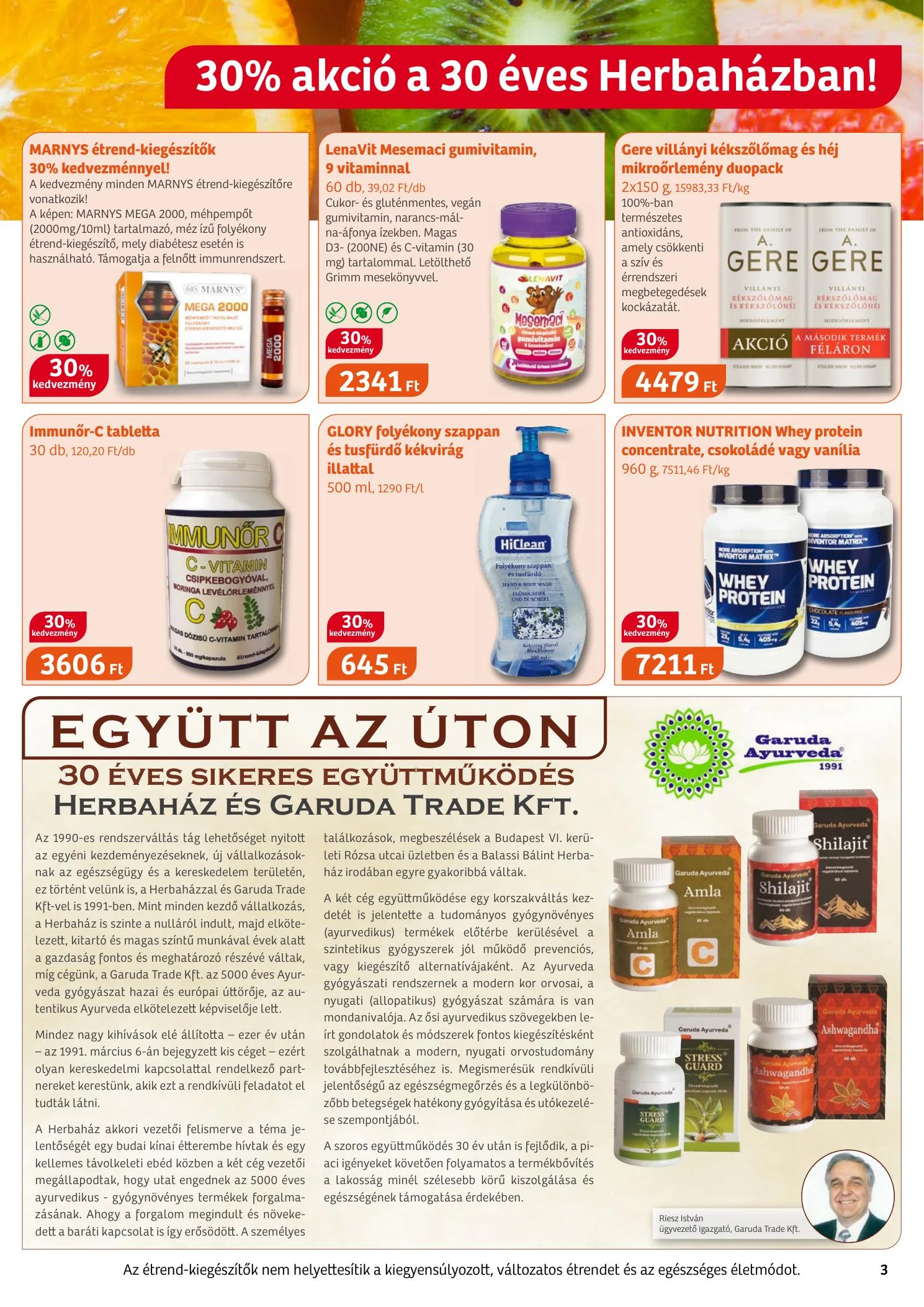 Herbahaz akciós újság 02.01–02.28 – 3. oldal
