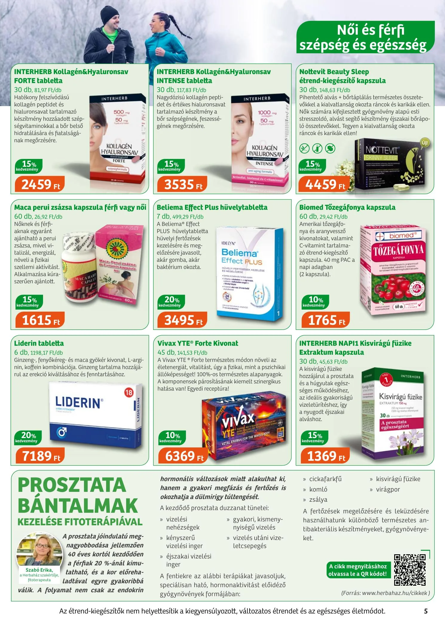 Herbahaz akciós újság 02.01–02.28 – 5. oldal
