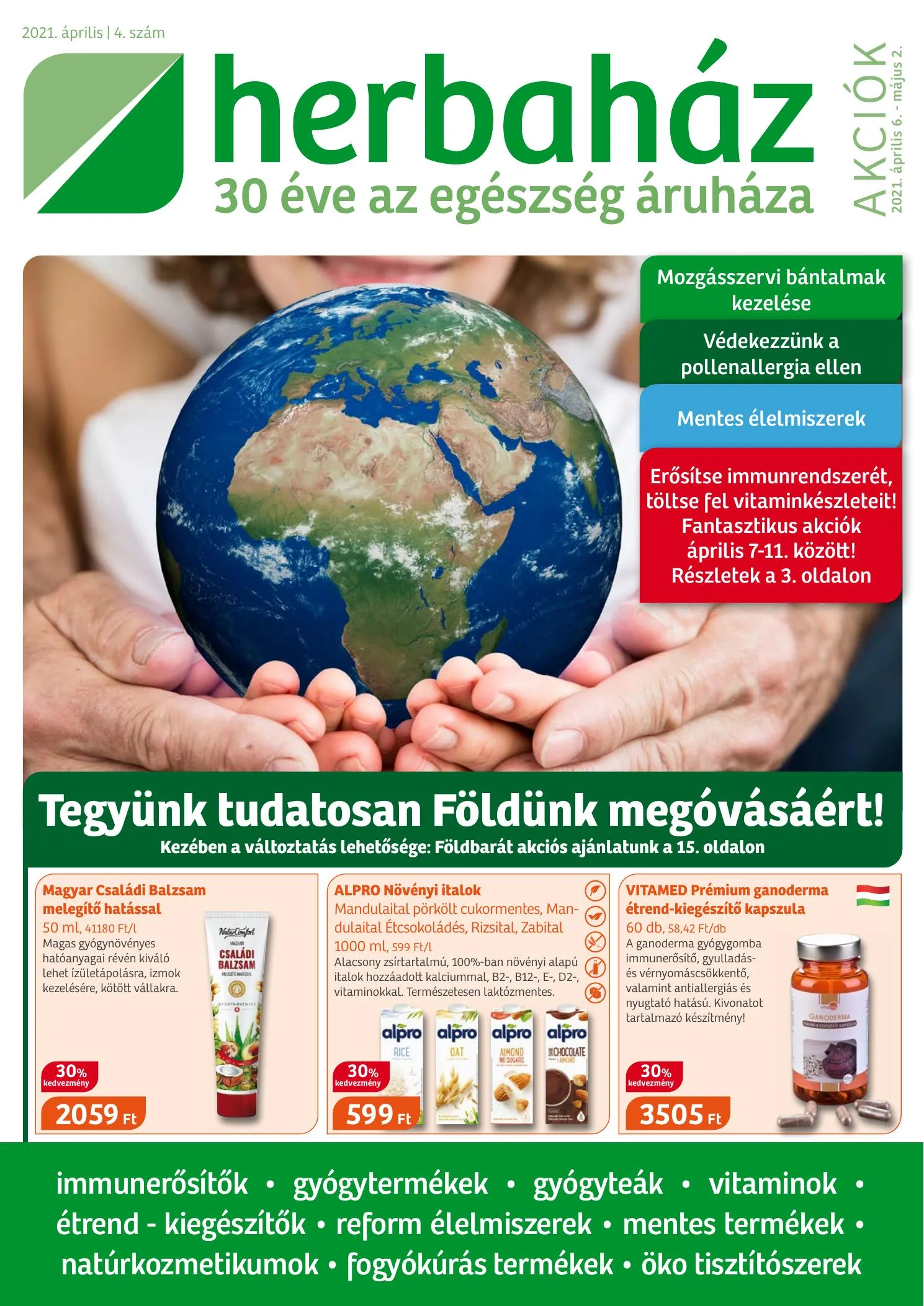 Herbahaz akciós újság 04.06–05.02