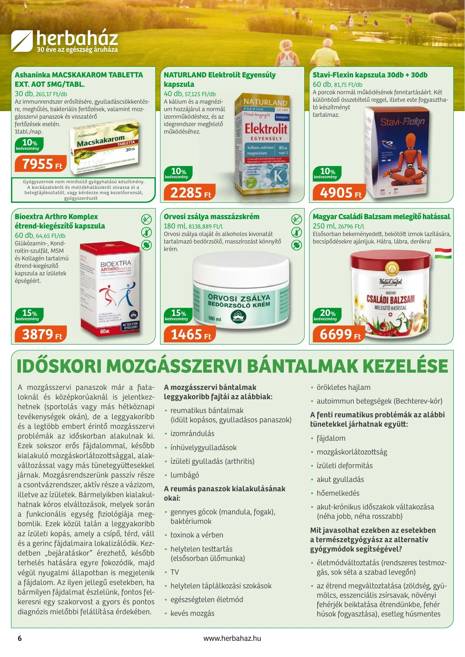 Herbahaz akciós újság 04.06–05.02 – 6. oldal