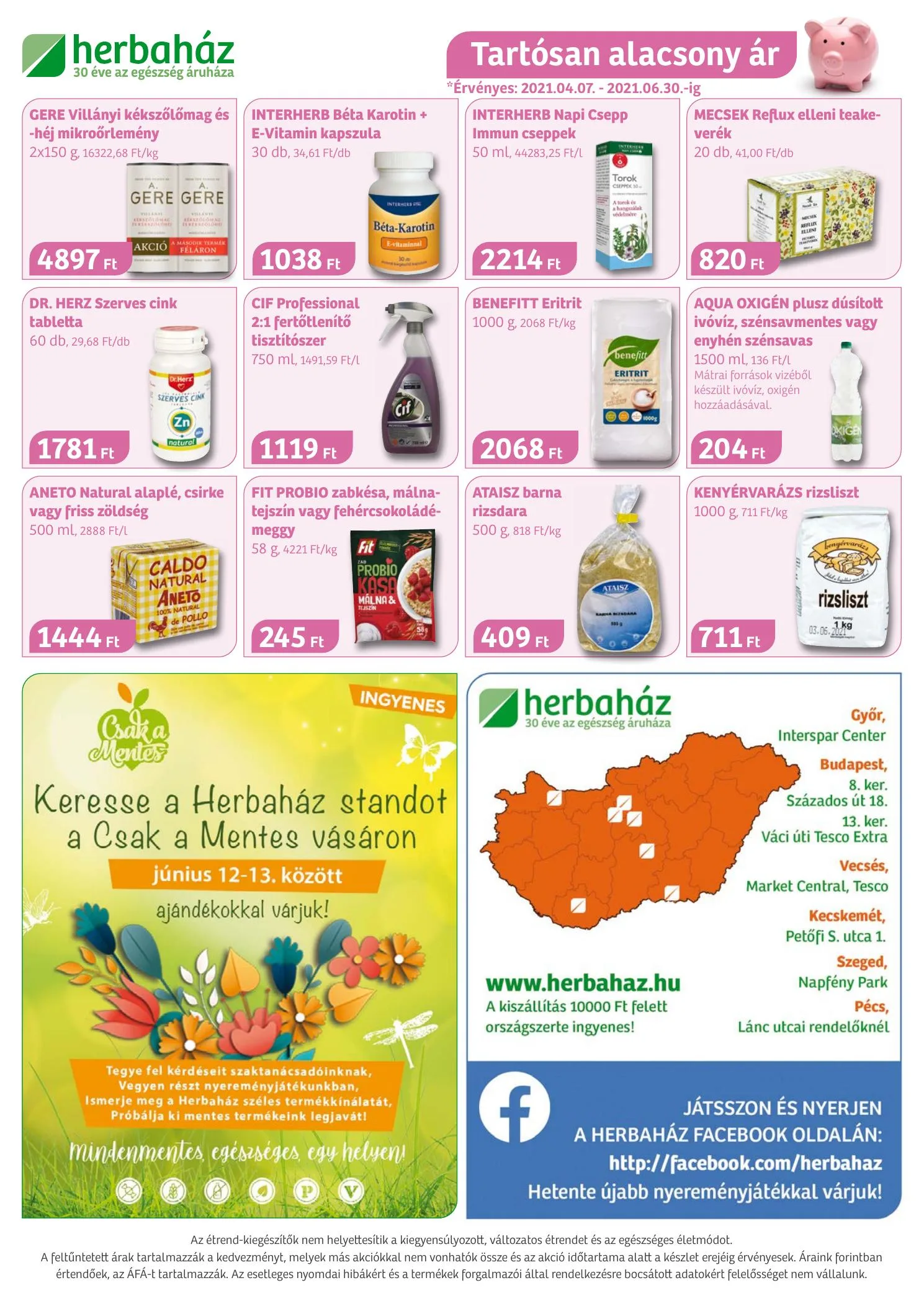 Herbahaz akciós újság 05.31–07.04 – 12. oldal