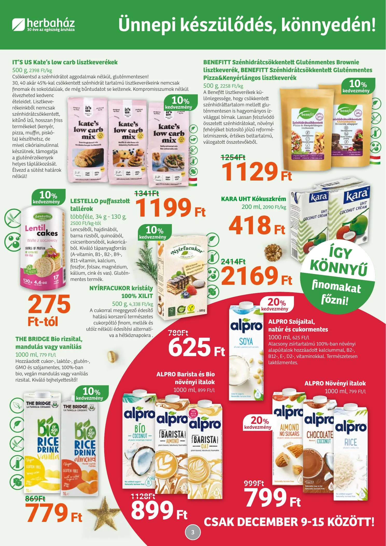 Herbahaz akciós újság 12.06–01.02 – 3. oldal