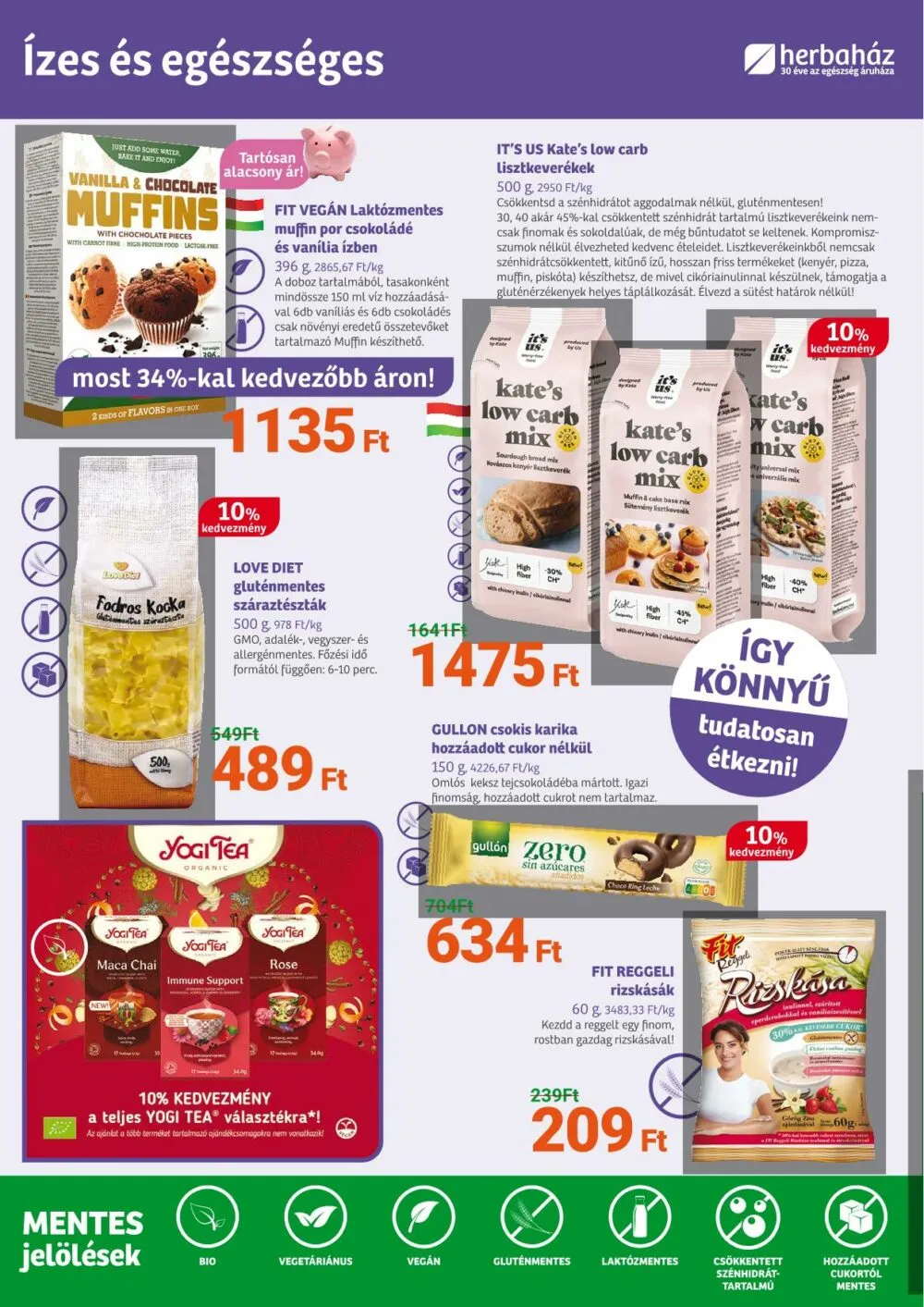Herbahaz akciós újság 01.05–01.30 – 4. oldal