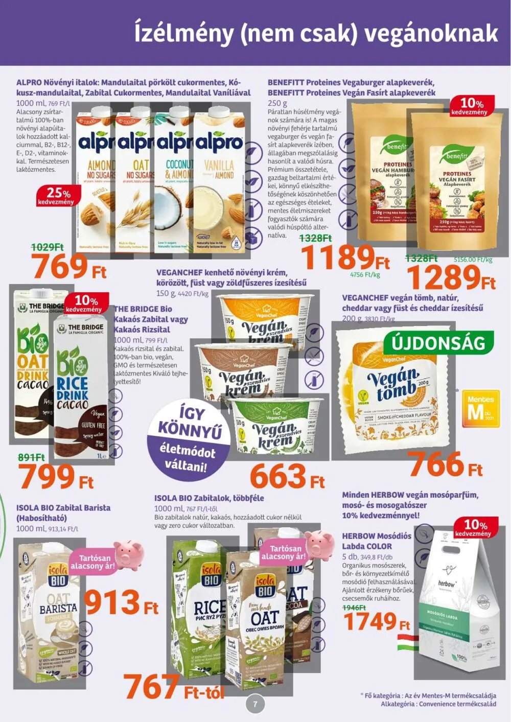 Herbahaz akciós újság 01.05–01.30 – 7. oldal