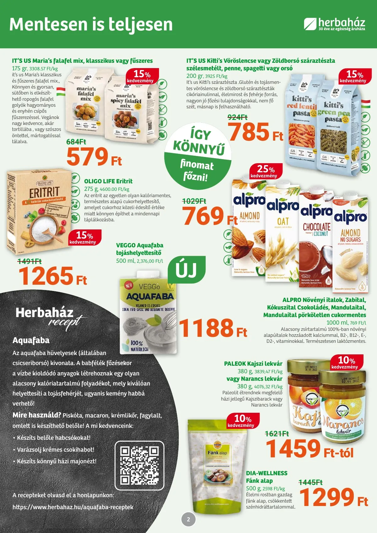 Herbahaz akciós újság 01.31–02.27 – 2. oldal