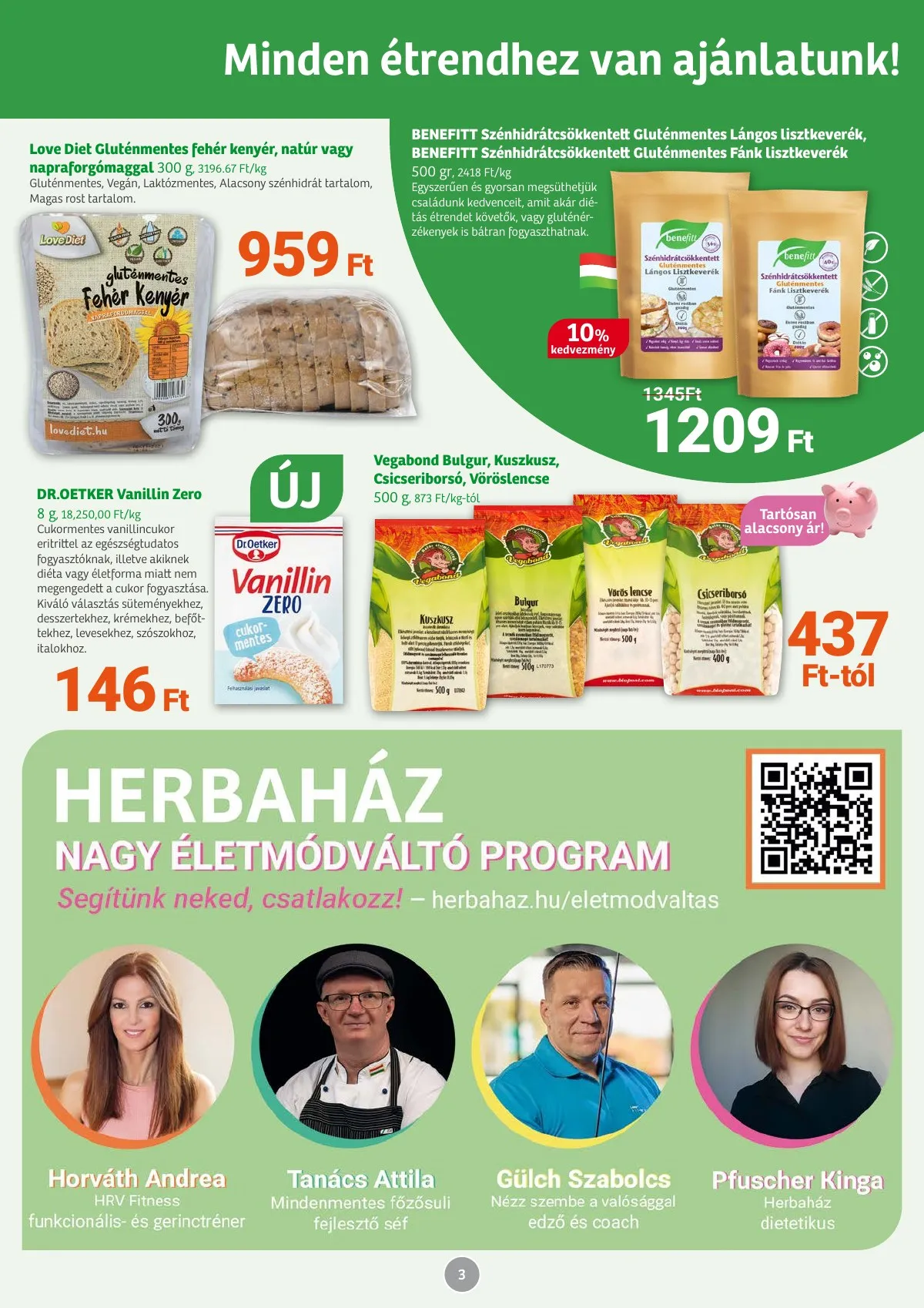 Herbahaz akciós újság 01.31–02.27 – 3. oldal