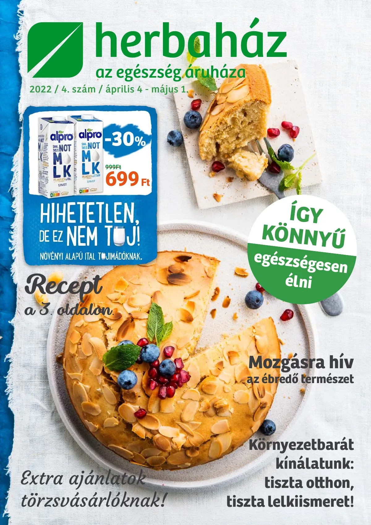 Herbahaz akciós újság 04.03–05.01