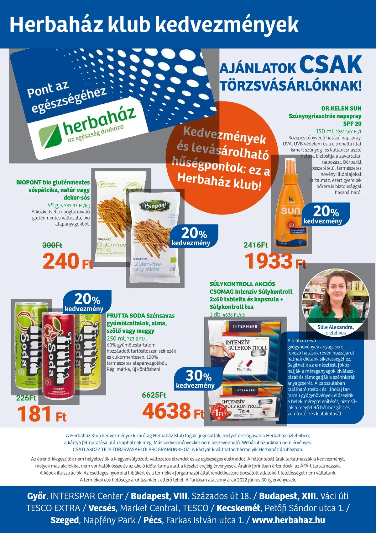 Herbahaz akciós újság 05.30–07.03 – 12. oldal