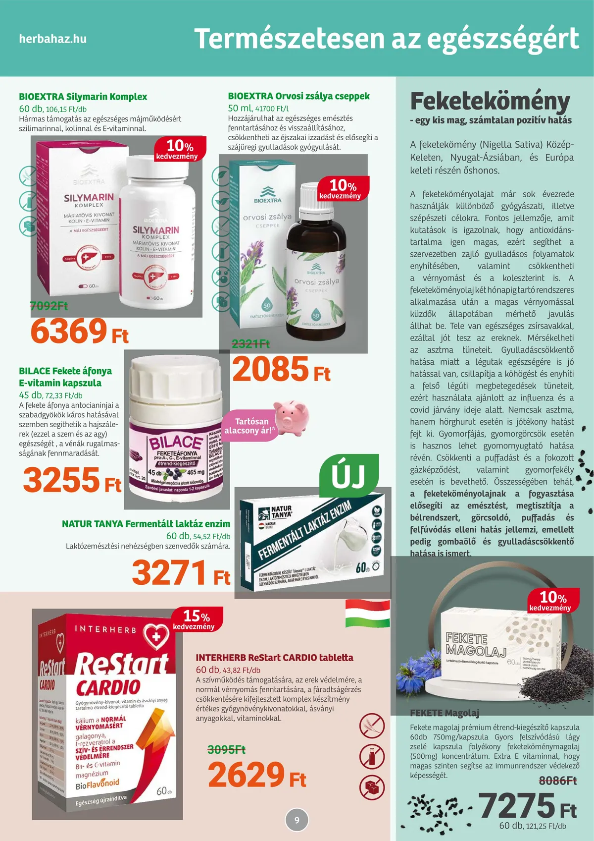 Herbahaz akciós újság 05.30–07.03 – 9. oldal