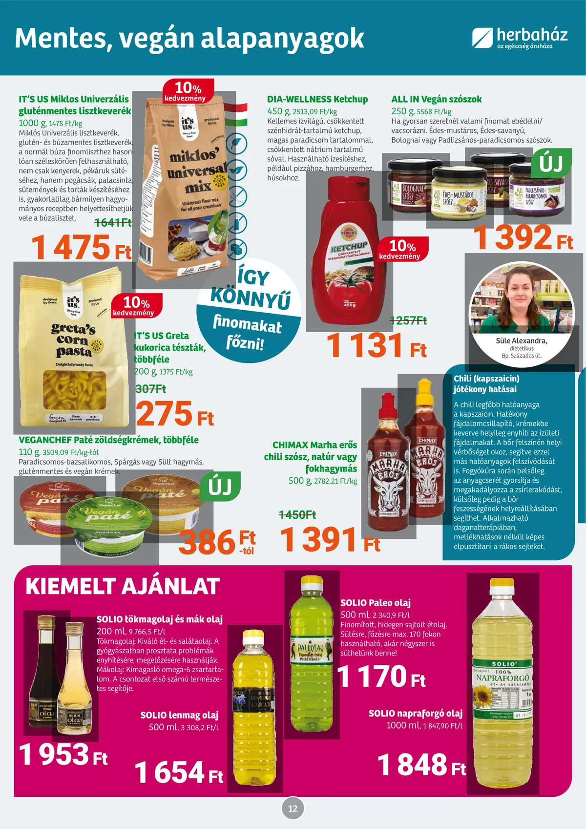 Herbahaz akciós újság 07.04–08.03 – 12. oldal