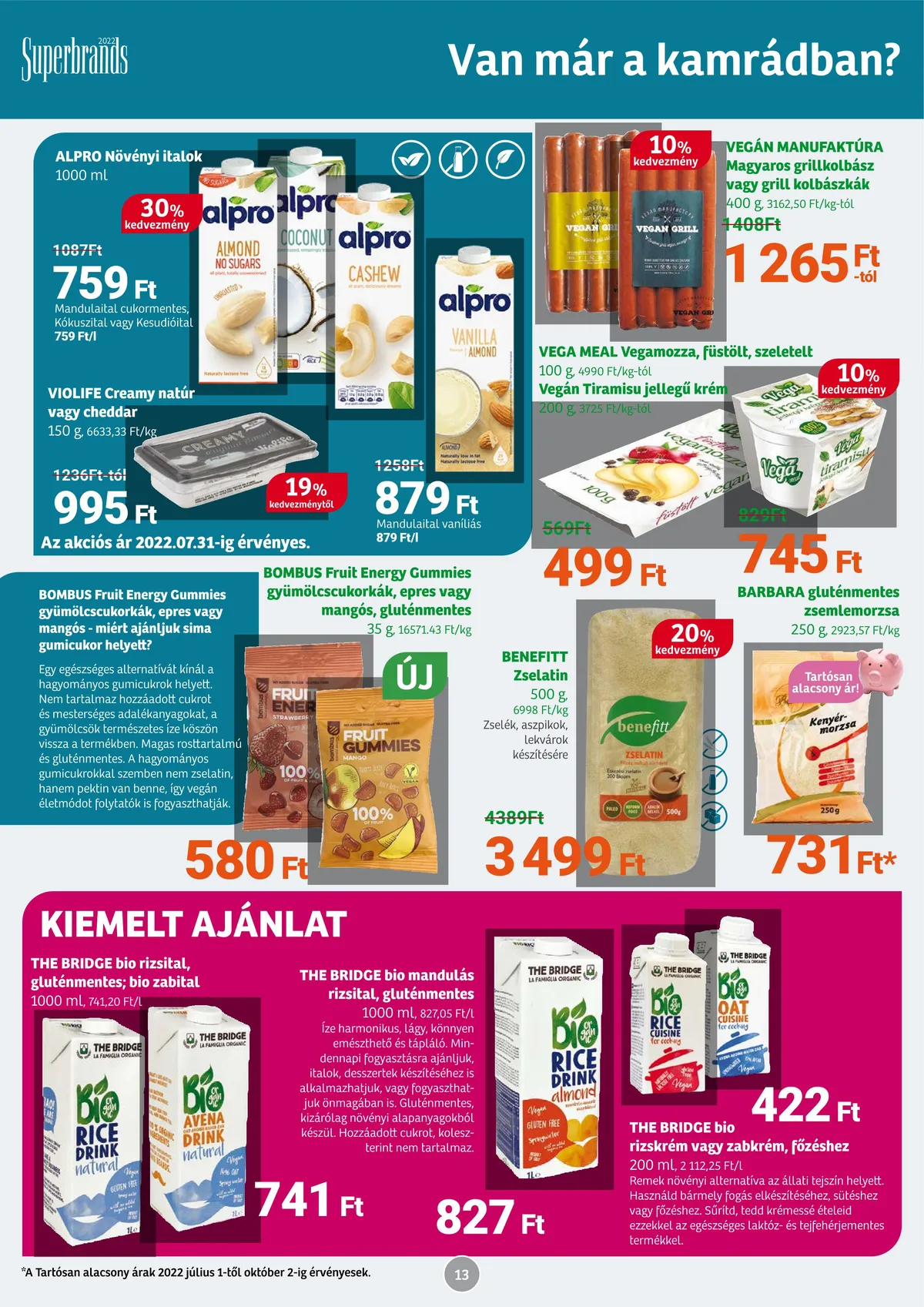 Herbahaz akciós újság 07.04–08.03 – 13. oldal