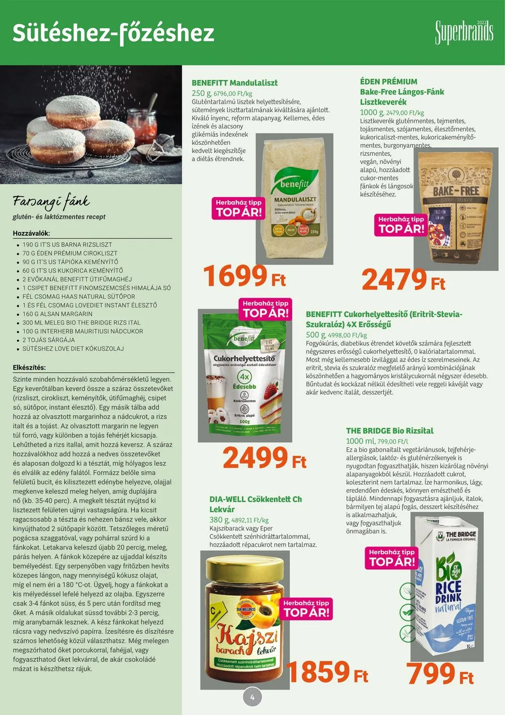 Herbahaz akciós újság 02.06–03.05 – 4. oldal