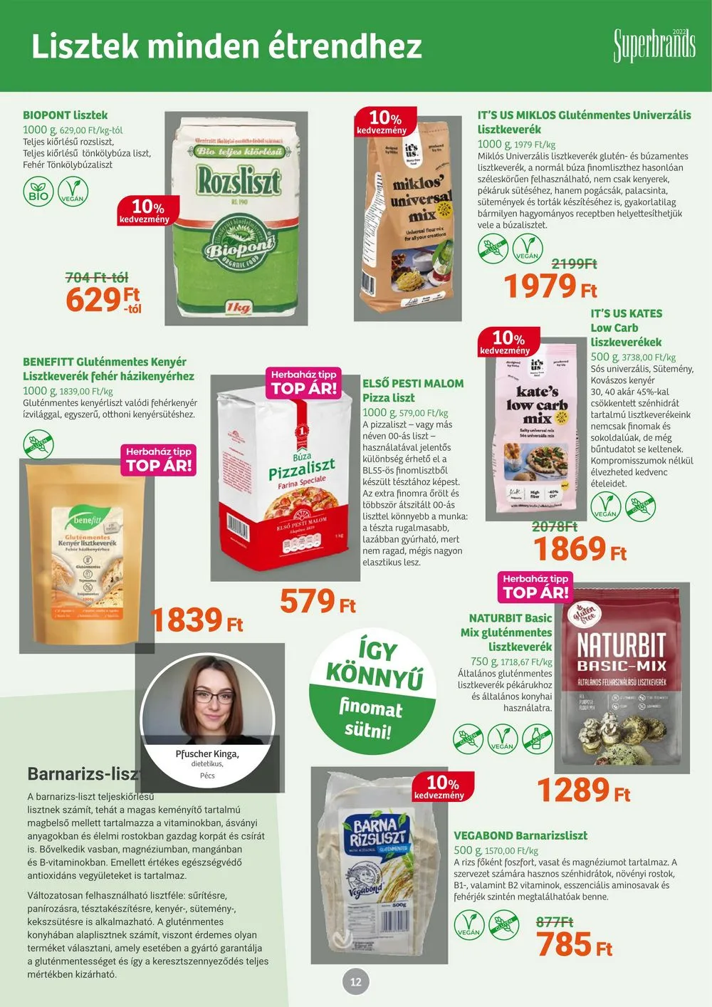 Herbahaz akciós újság 04.03–05.01 – 12. oldal