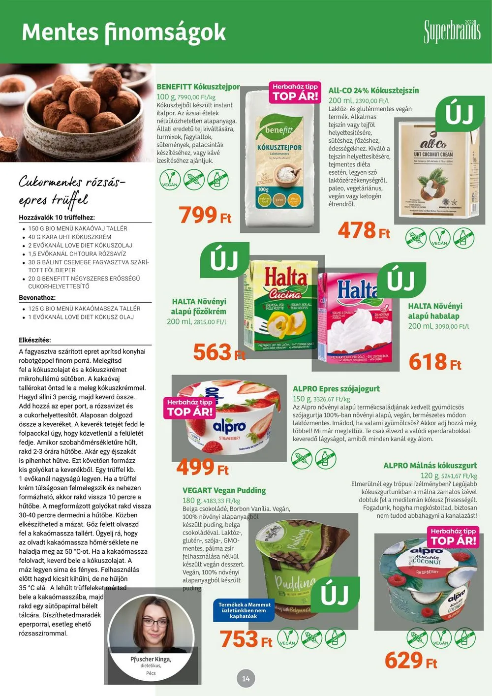 Herbahaz akciós újság 04.03–05.01 – 14. oldal