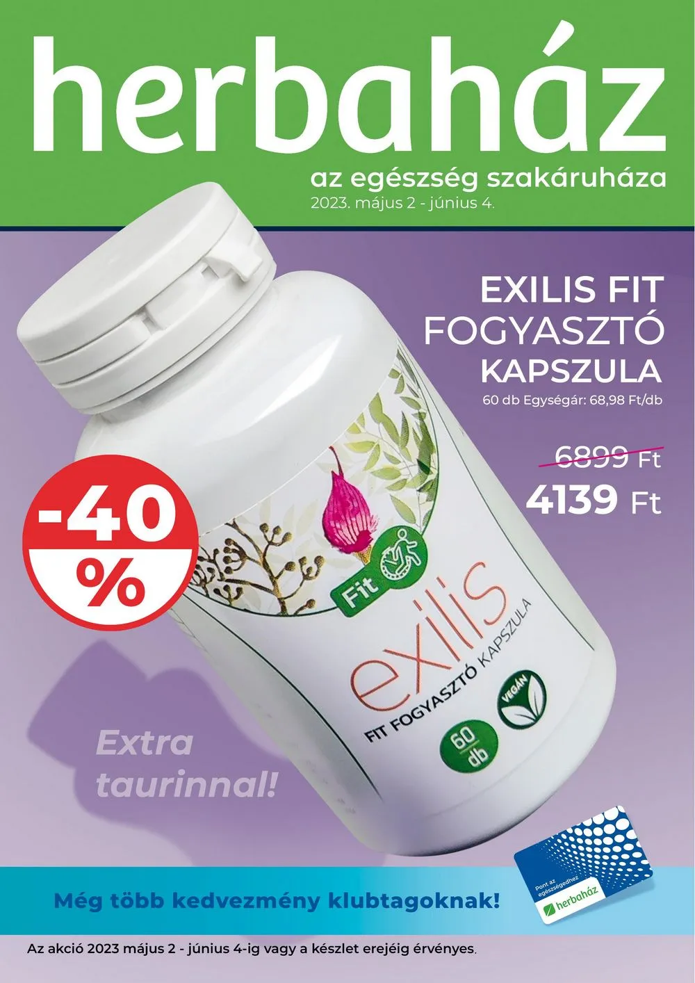 Herbahaz akciós újság 05.02–06.04