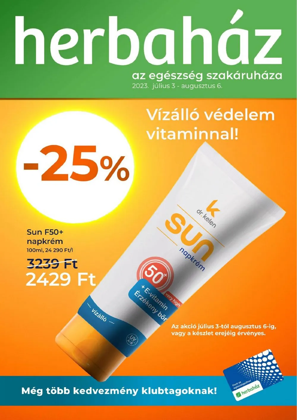Herbahaz akciós újság 07.03–08.06