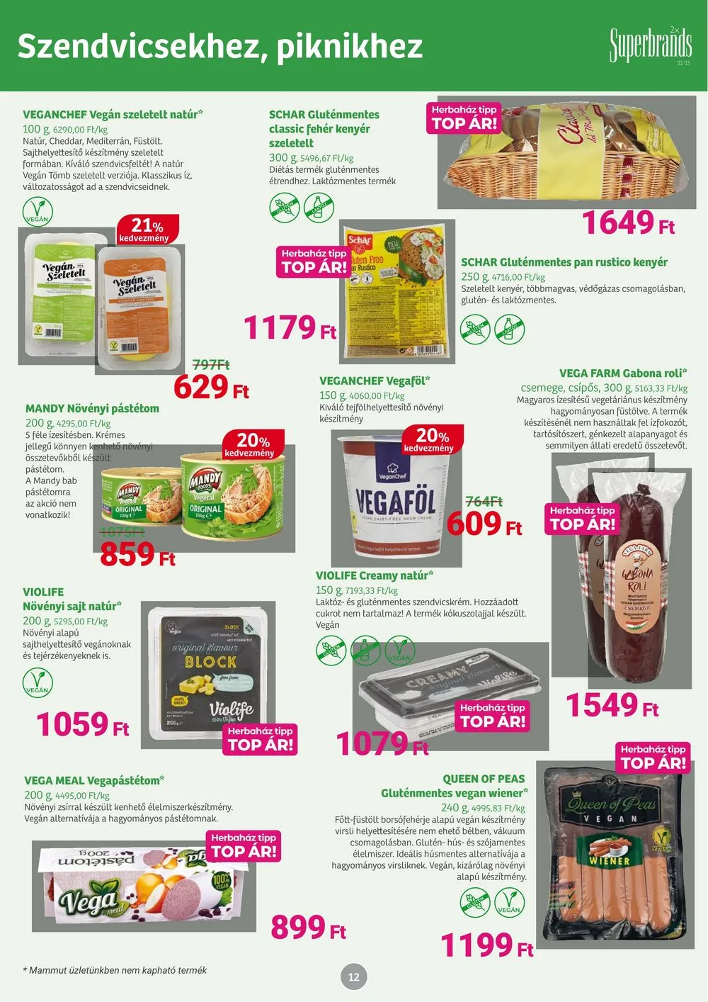 Herbahaz akciós újság 07.03–08.06 – 12. oldal