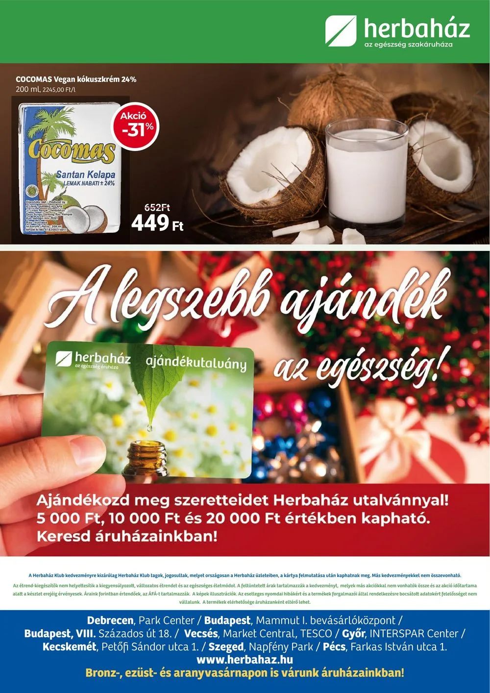 Herbahaz akciós újság 12.04–01.07 – 24. oldal