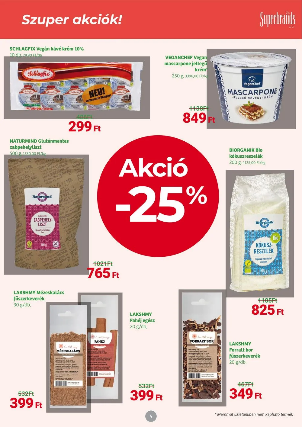 Herbahaz akciós újság 12.04–01.07 – 4. oldal