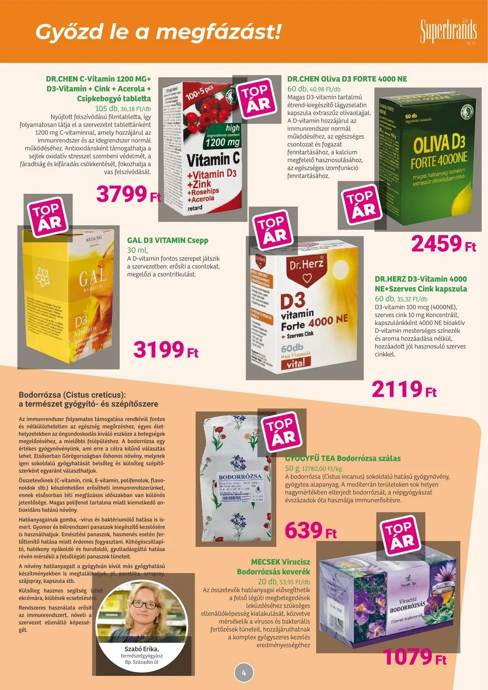 Herbahaz akciós újság 02.05–03.03 – 4. oldal