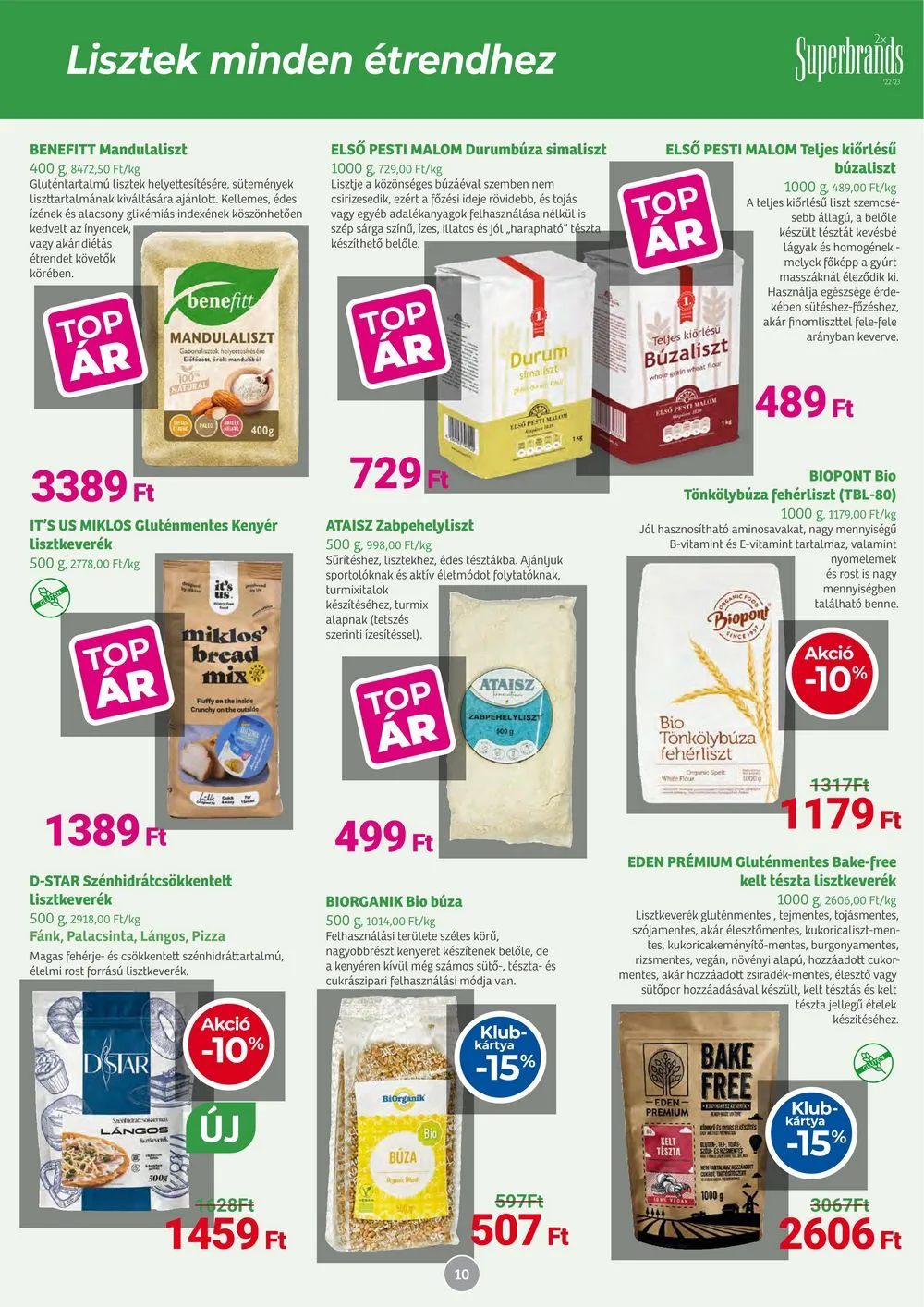 Herbahaz akciós újság 03.04–04.07 – 10. oldal