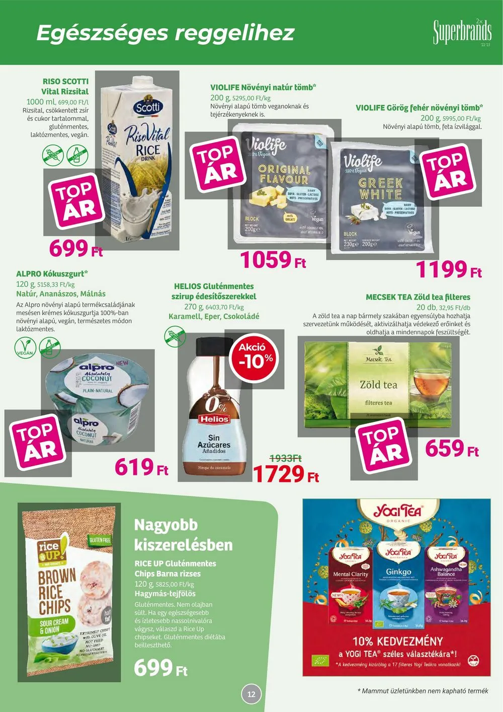 Herbahaz akciós újság 03.04–04.07 – 12. oldal