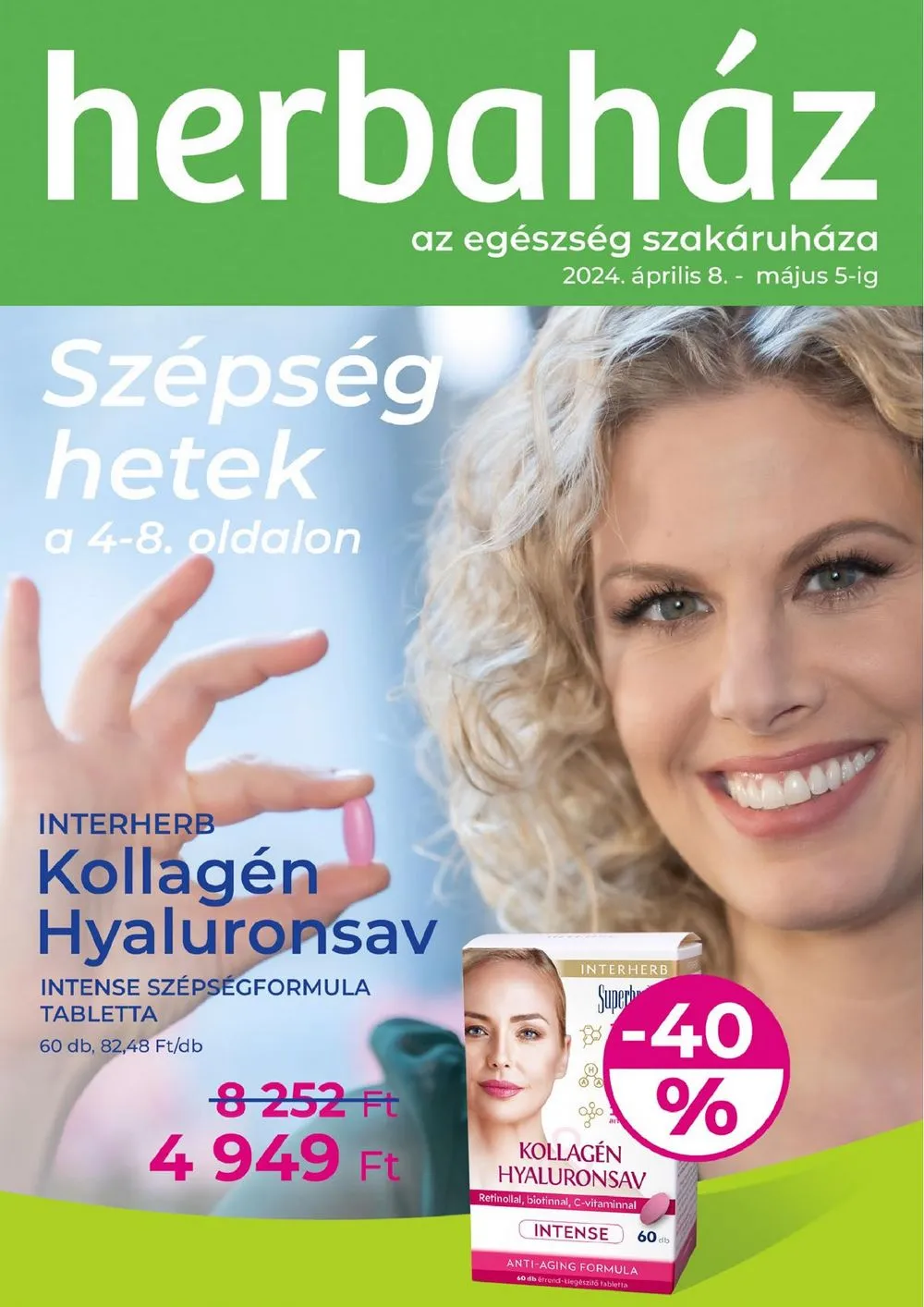 Herbahaz akciós újság 04.08–05.05