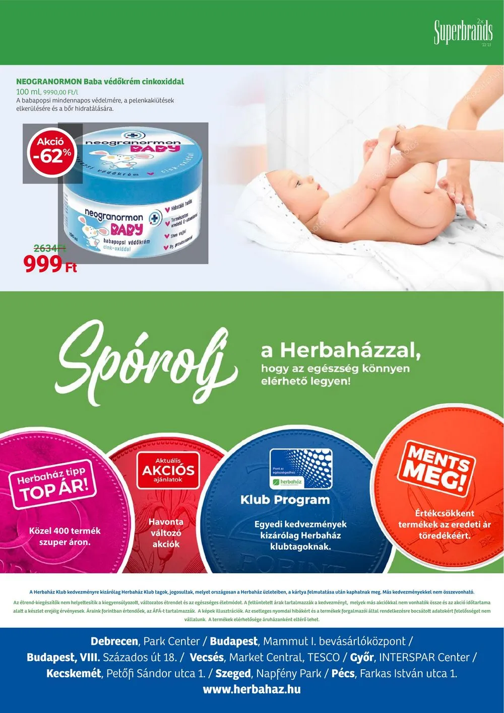 Herbahaz akciós újság 04.08–05.05 – 16. oldal