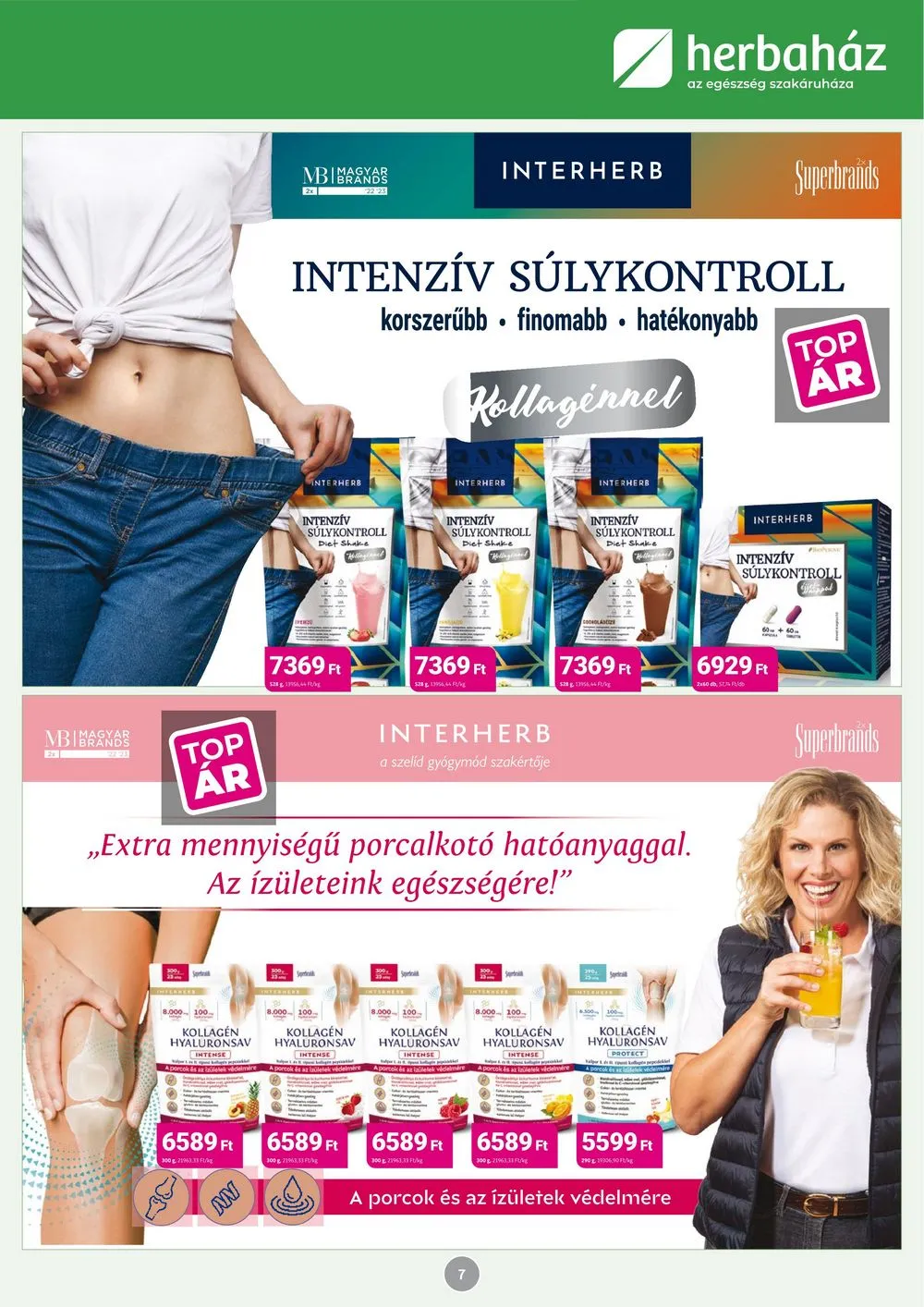 Herbahaz akciós újság 04.08–05.05 – 7. oldal