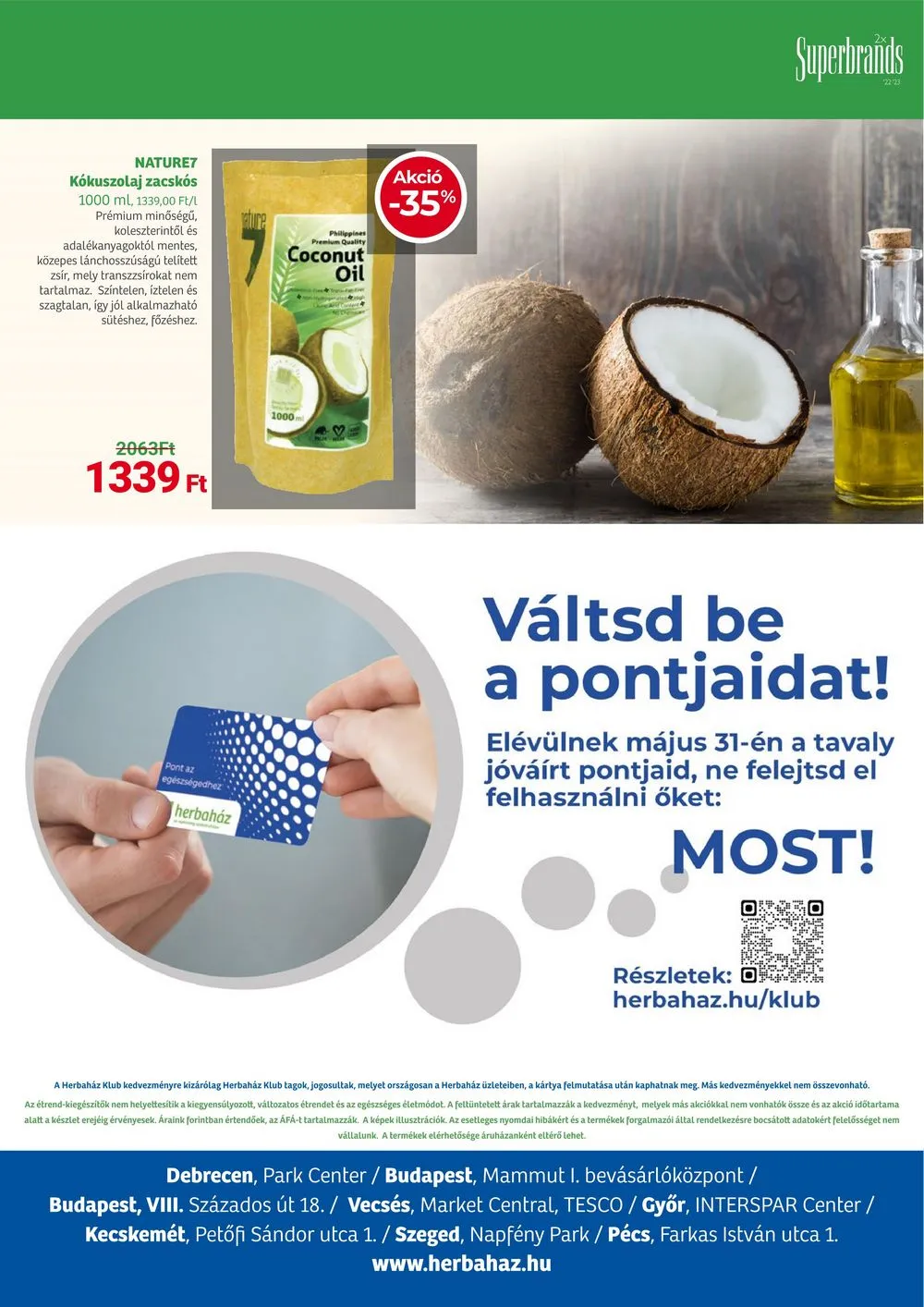 Herbahaz akciós újság 05.06–06.02 – 16. oldal