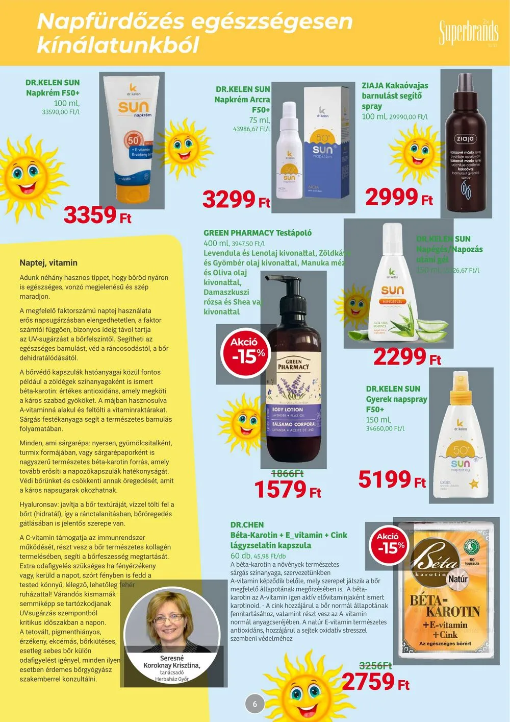 Herbahaz akciós újság 05.06–06.02 – 6. oldal