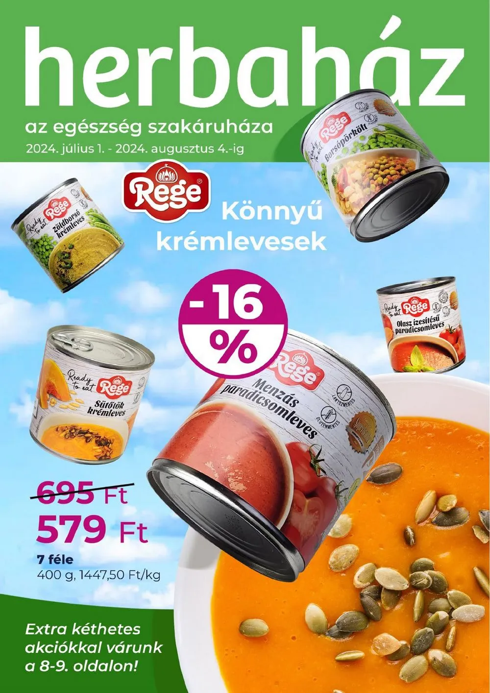 Herbahaz akciós újság 07.01–08.04