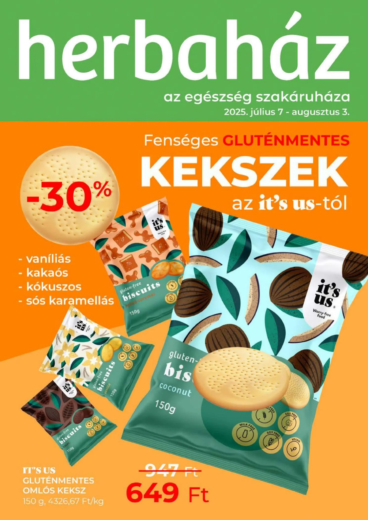 Herbahaz akciós újság 07.07–08.03