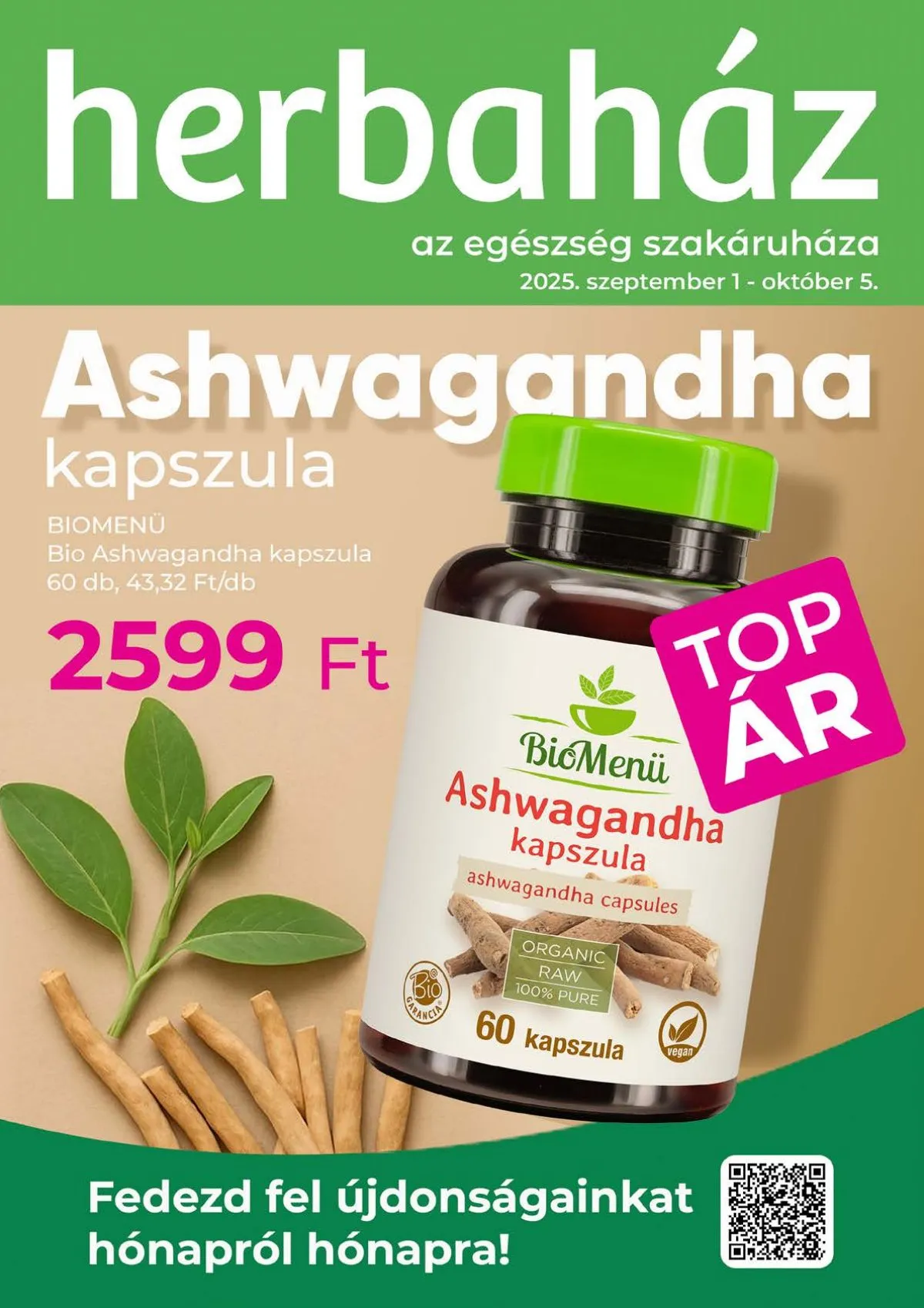 Herbahaz akciós újság 09.01–10.05