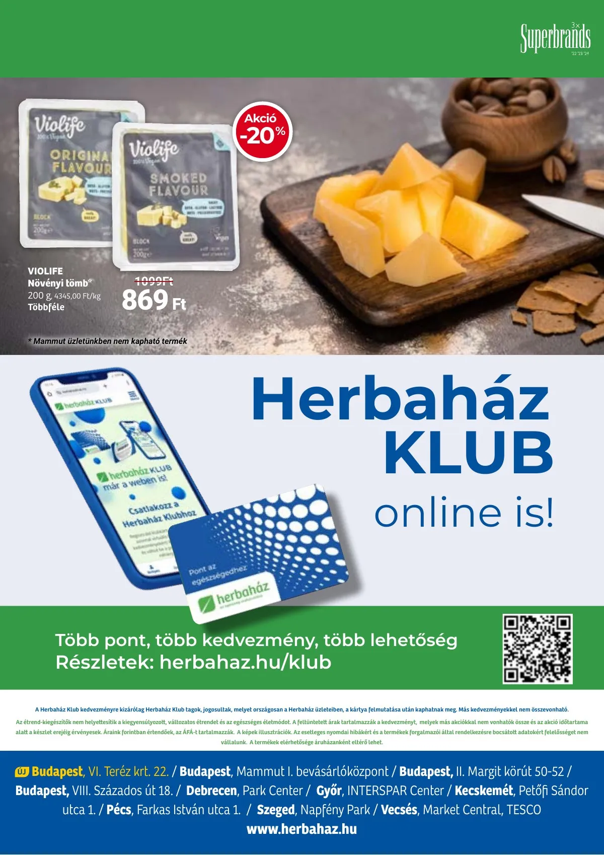 Herbahaz akciós újság 10.06–11.02 – 24. oldal