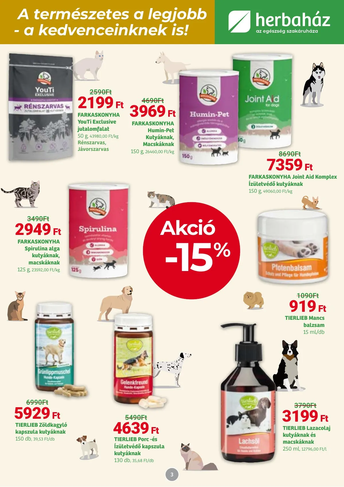 Herbahaz akciós újság 10.06–11.02 – 3. oldal
