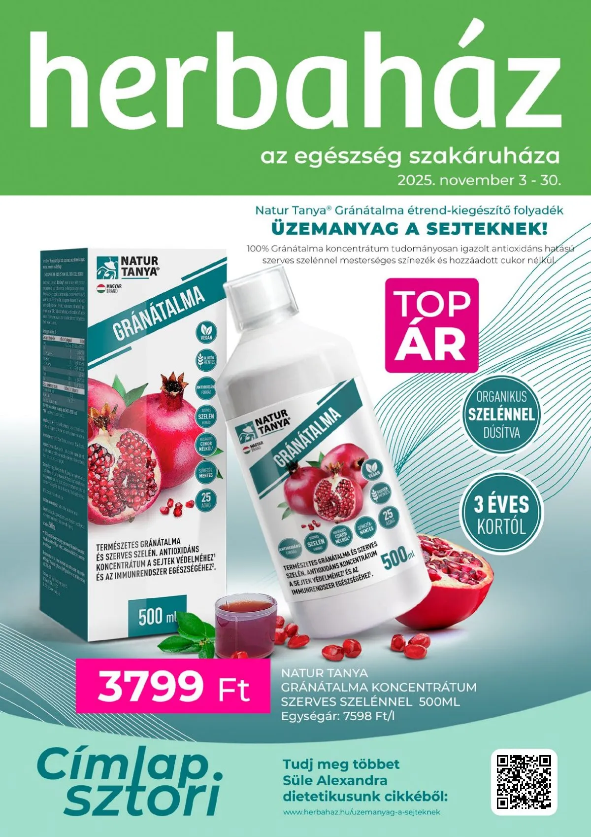 Herbahaz akciós újság 11.03–11.30