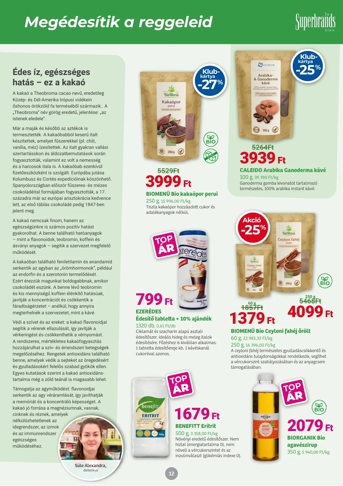 Herbahaz akciós újság 12.01–01.04 – 12. oldal