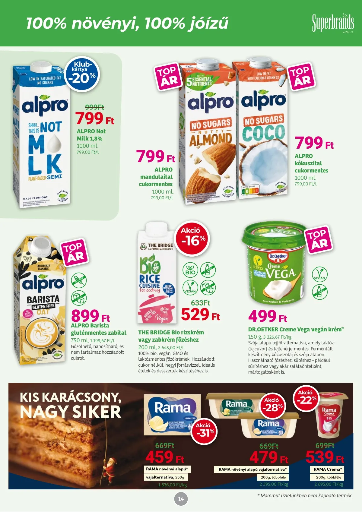 Herbahaz akciós újság 12.01–01.04 – 14. oldal