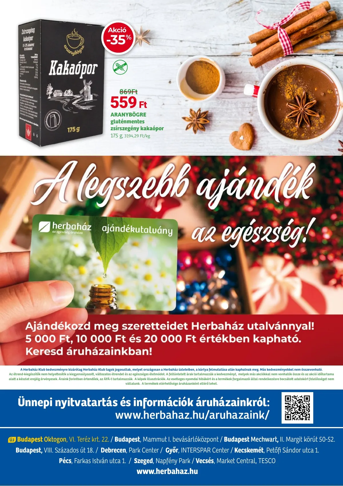 Herbahaz akciós újság 12.01–01.04 – 24. oldal