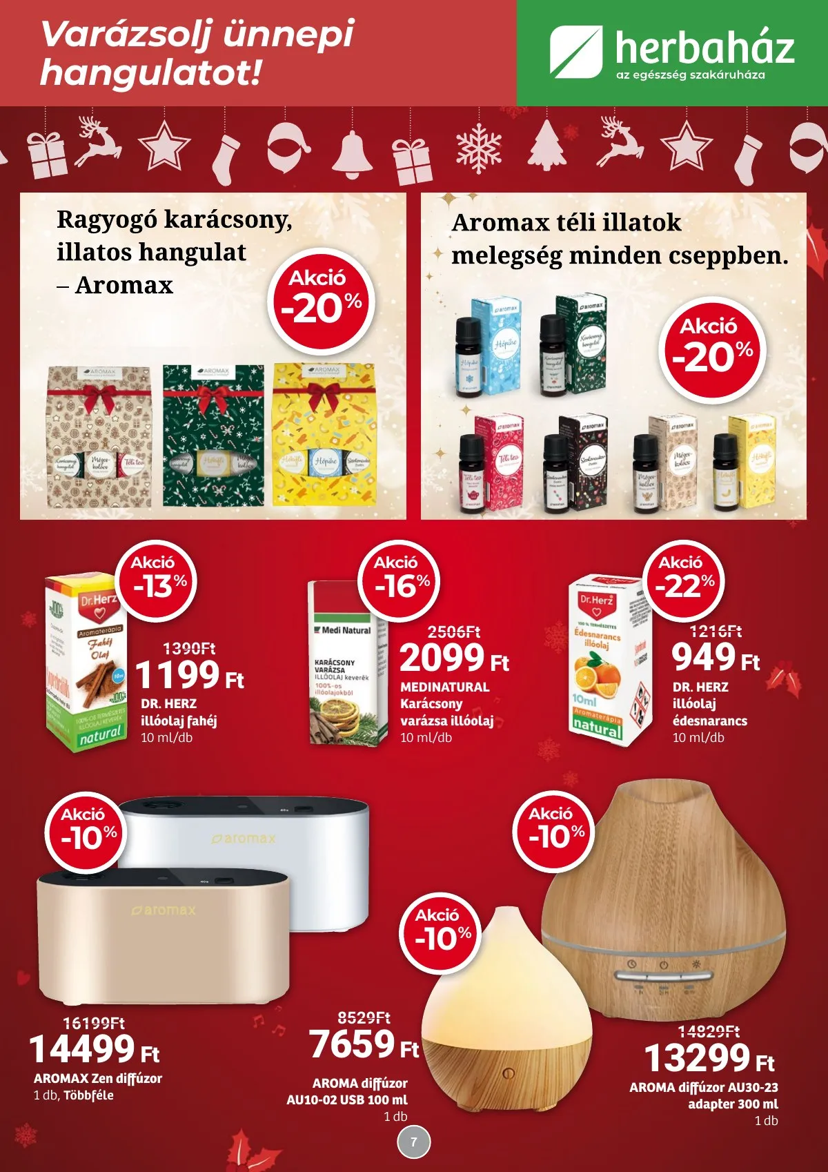 Herbahaz akciós újság 12.01–01.04 – 7. oldal